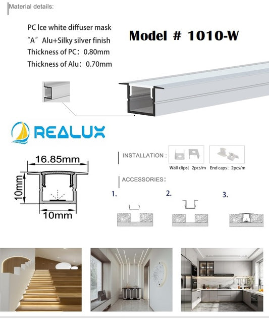 10mm profile light Y shape