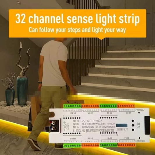 Stairs Light controller | 32 Channel